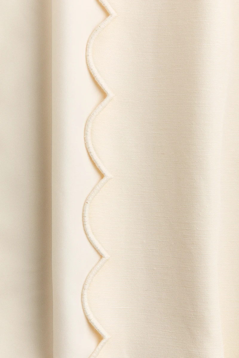 Scalloped-Edge Jacket