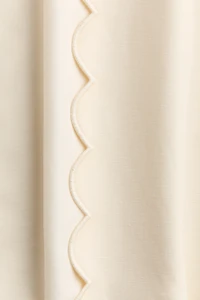 Scalloped-Edge Jacket