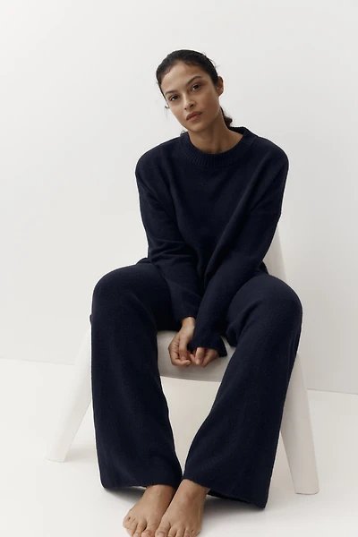 Fine-knit Pants