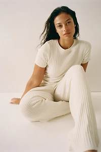 Cable-Knit Pants