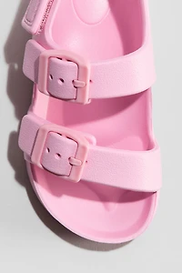 Two-strap pool shoes