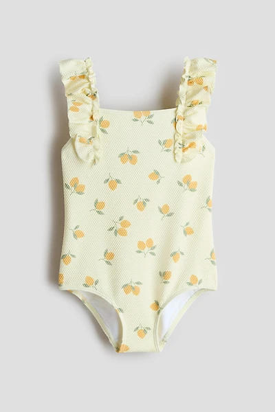 Ruffle-Trimmed Swimsuit