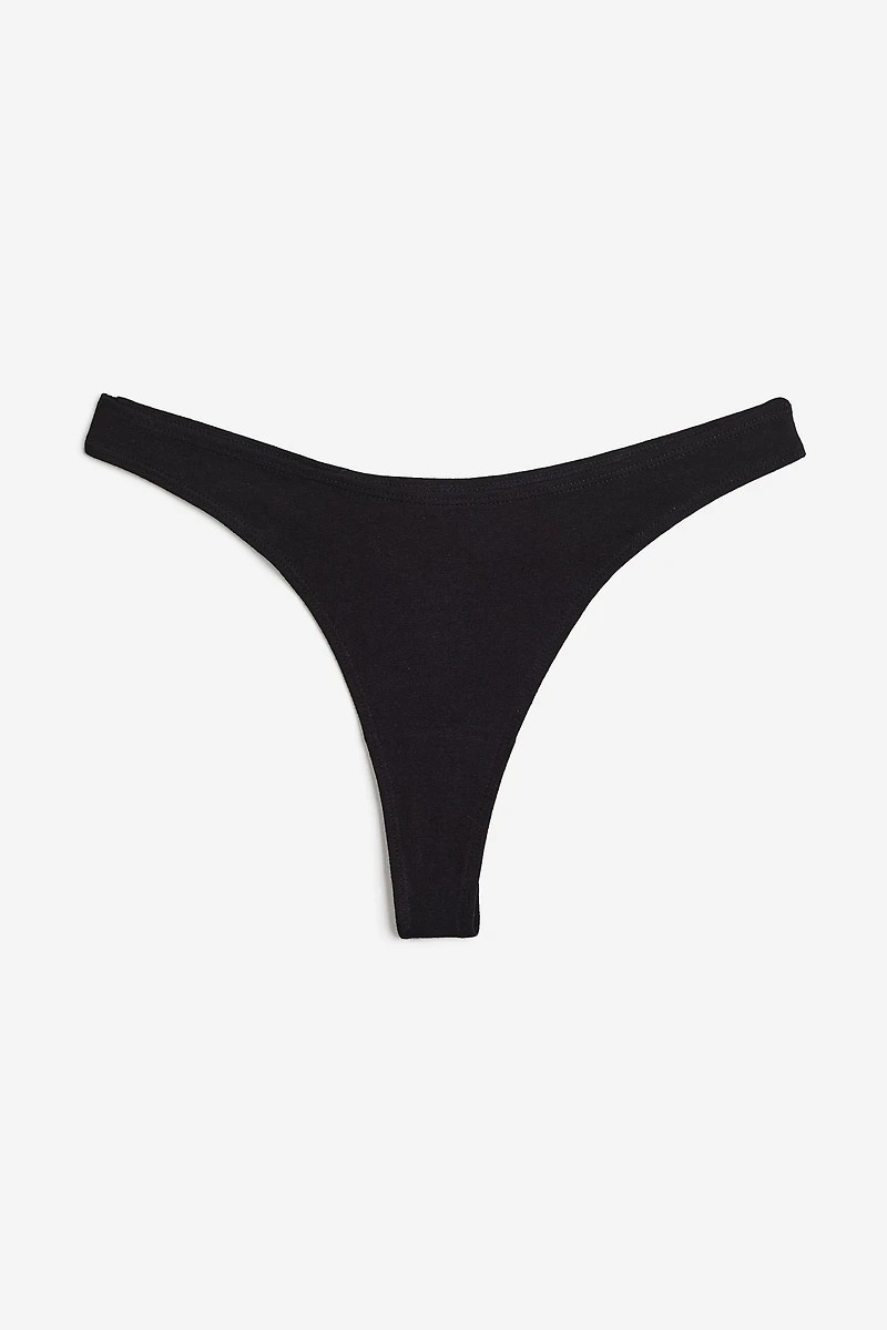 5-pack Cotton Thong Briefs