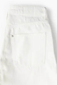 Short en denim Bermuda Taille Haute
