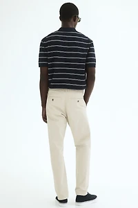 Chino près du corps en coton