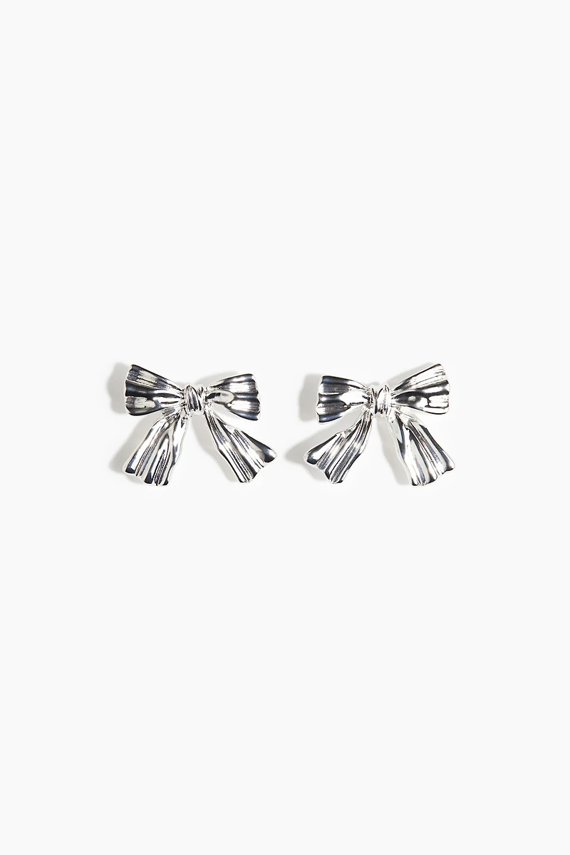 Bow-Shaped Earrings