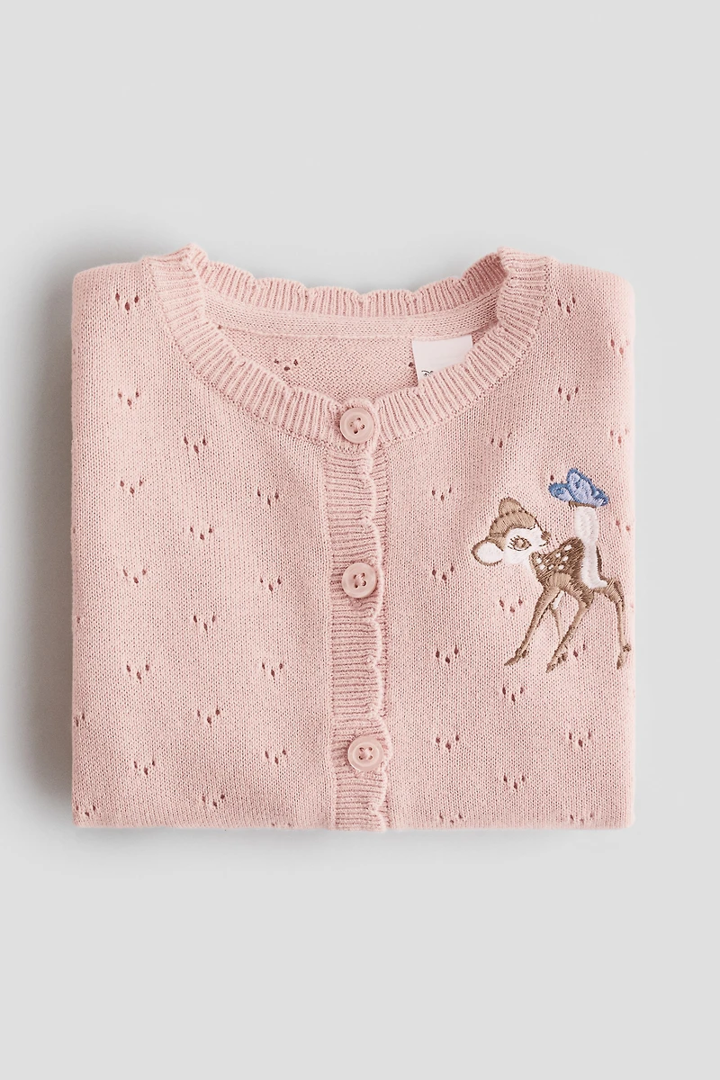 Gilet en coton avec appliqués