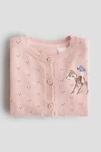 Gilet en coton avec appliqués