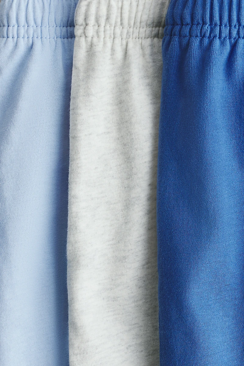 Lot de 3 shorts en jersey coton