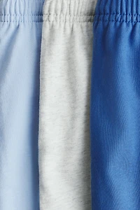 Lot de 3 shorts en jersey coton