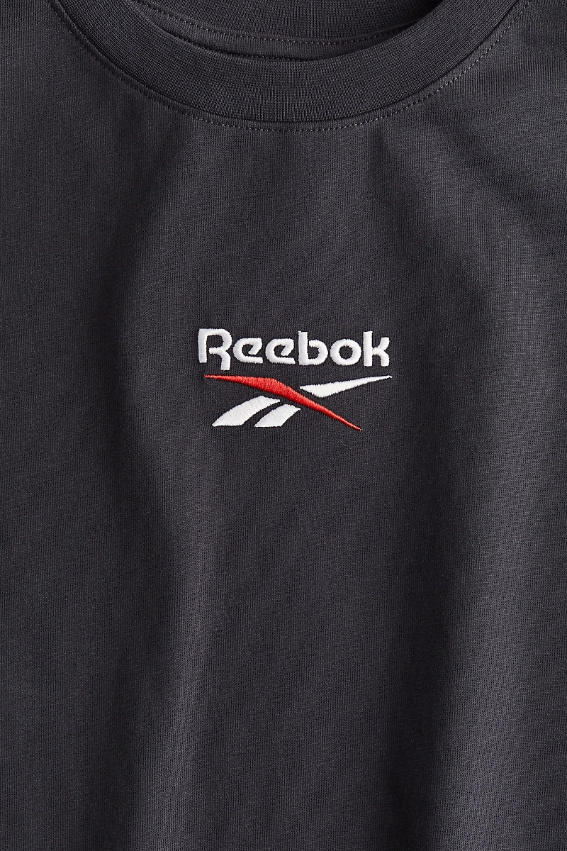 T-shirt with Embroidered Motif