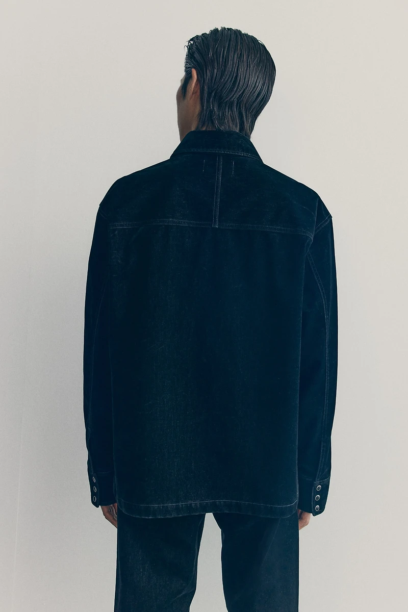 Brushed Twill Overshirt