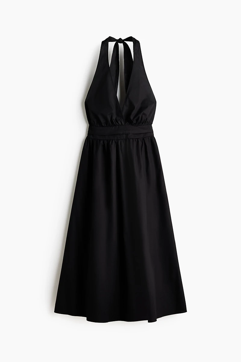 Cotton Halterneck Dress