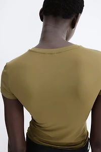 Fitted Microfiber T-shirt