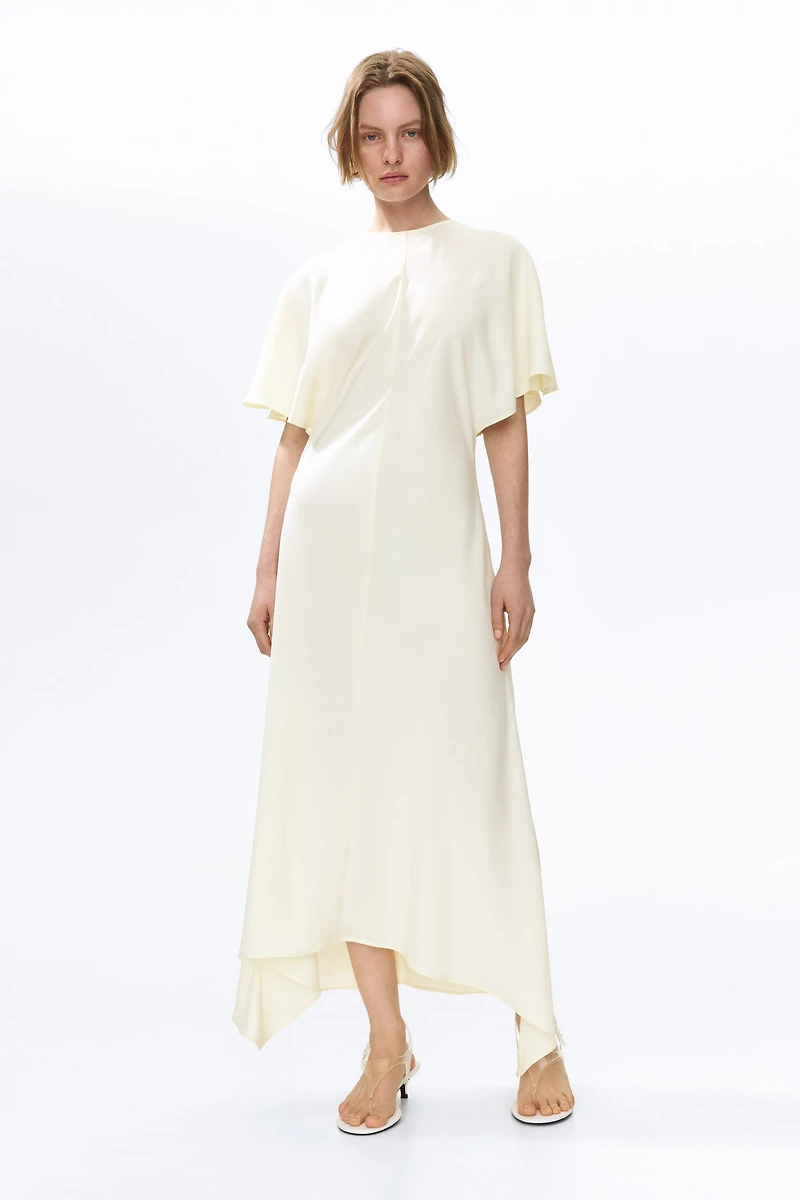 Satin Midi Dress