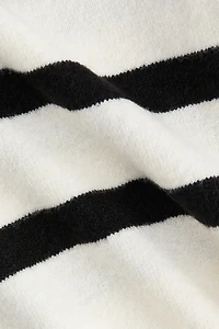 MAMA Slit-Hem Sweater