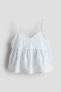 Peplum Strappy Top
