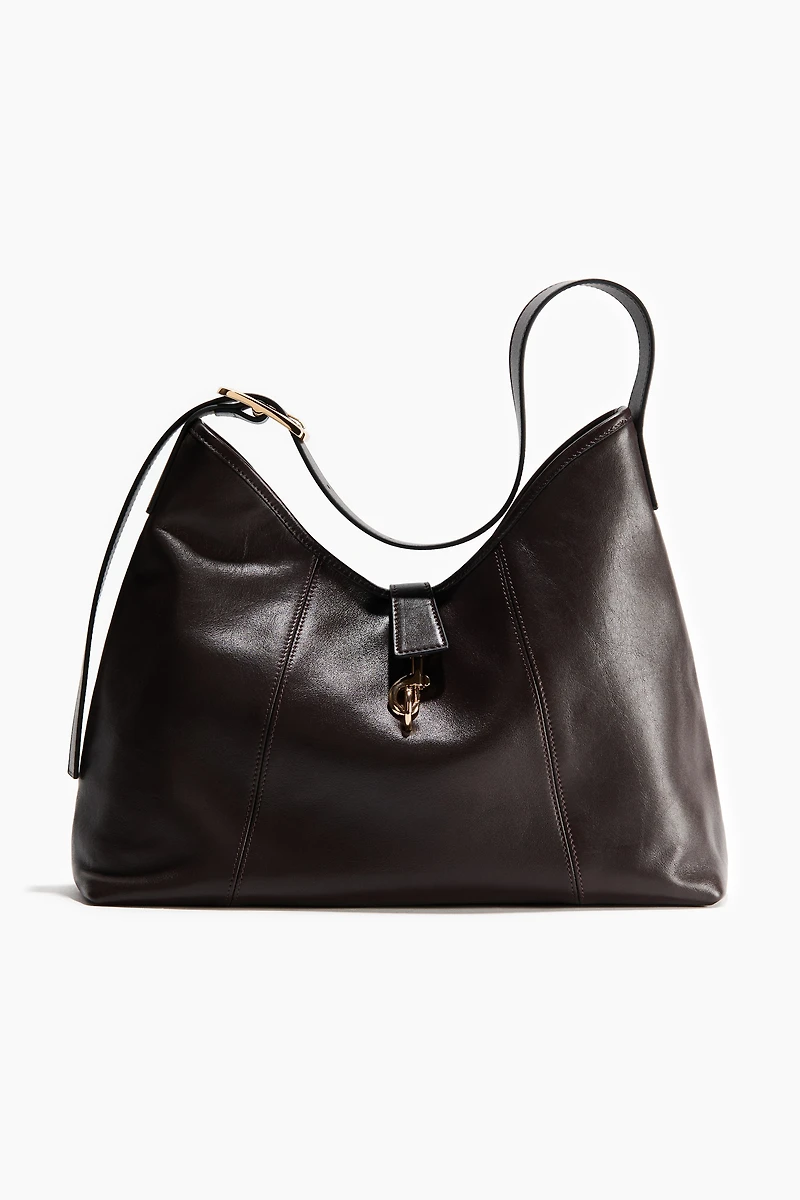Sac porté à l'épaule en cuir