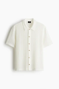 Chemise classique façon crochet