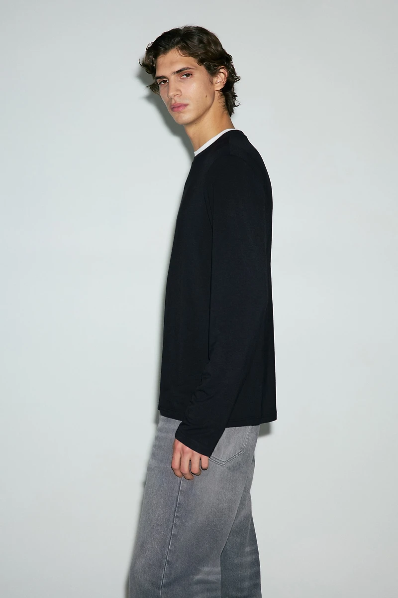 Warming Regular-Fit Long-Sleeved T-Shirt