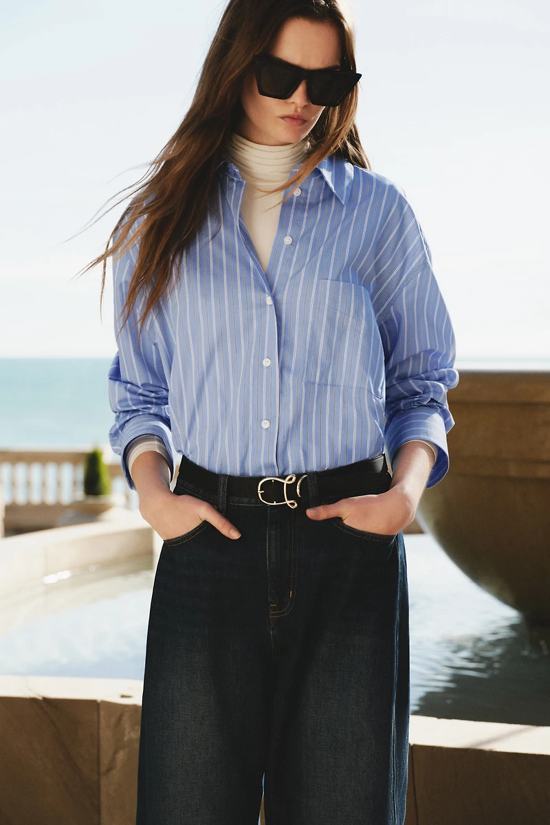 Oversized Poplin Shirt