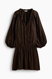 Robe tunique avec détail tressé