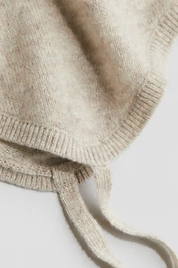 Bonnet béguin en cachemire