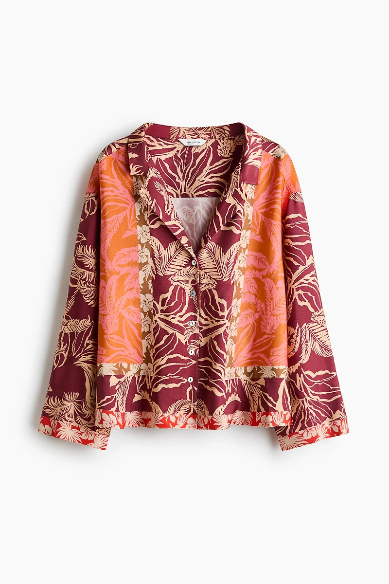 Viscose resort shirt