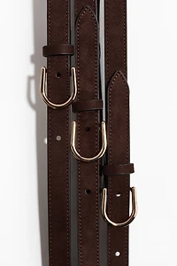 Triple-Strap Belt