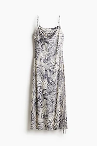 Strappy Dress with Side Slit