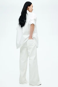 Zip-Front Jeans