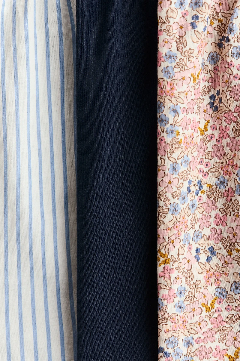3-Pack Printed Cotton Dresses