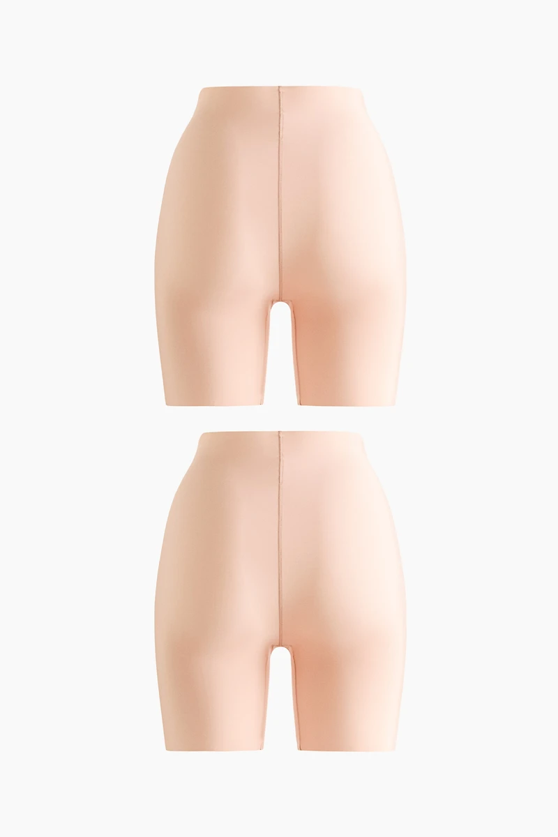 2-Pack No-Show Light Shaping Bikers