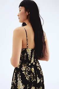 Cotton Strappy Dress