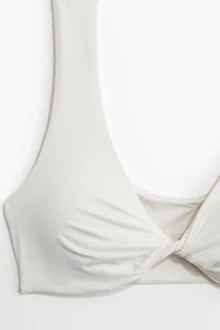 Soutien-gorge souple et réversible en microfibre