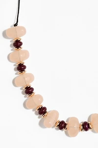 Beaded Cord Necklace