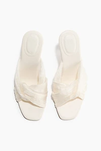 Sandales à talon