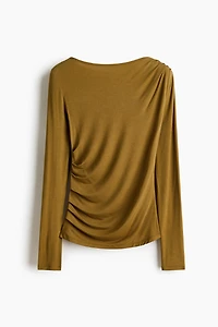 Draped Viscose Top