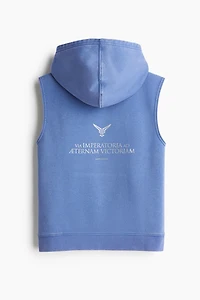 Sleeveless Sports Hoodie