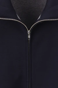 Loose-Fit Scuba Track Jacket