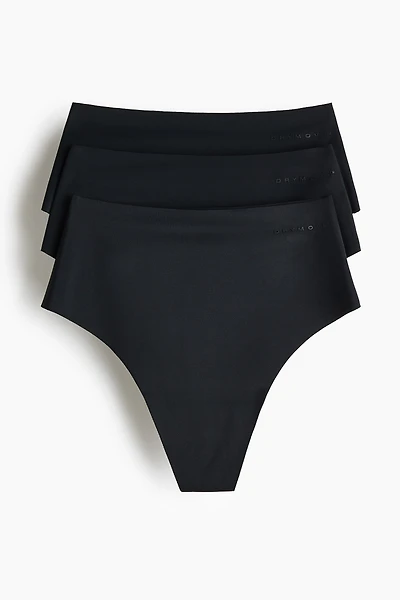 Lot de 3 culottes Tanga taille haute DryMove🅪