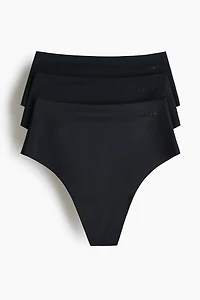 Lot de 3 culottes Tanga taille haute DryMove🅪