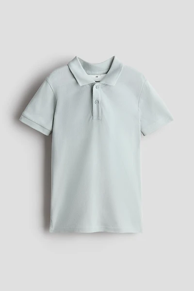 Cotton Pique Polo Shirt