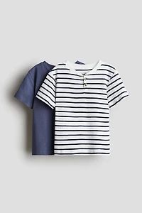 2-Pack Henley T-Shirts