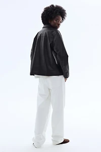 Veste en tissu enduit