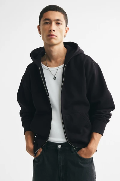 Relaxed-Fit Hooded Jacket