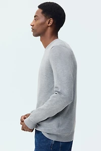 Regular-Fit Fine-Knit Sweater
