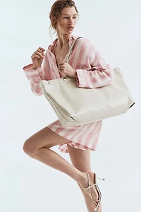 Linen-Blend Drawstring Shorts