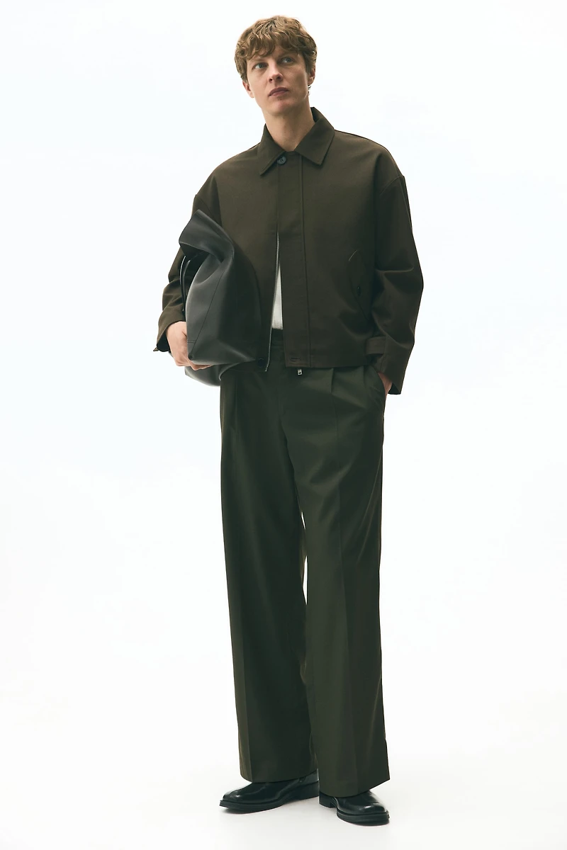 Loose-Fit Tailored Pants