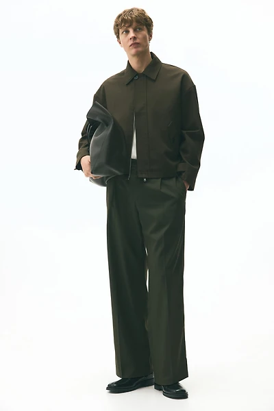 Loose-Fit Tailored Pants